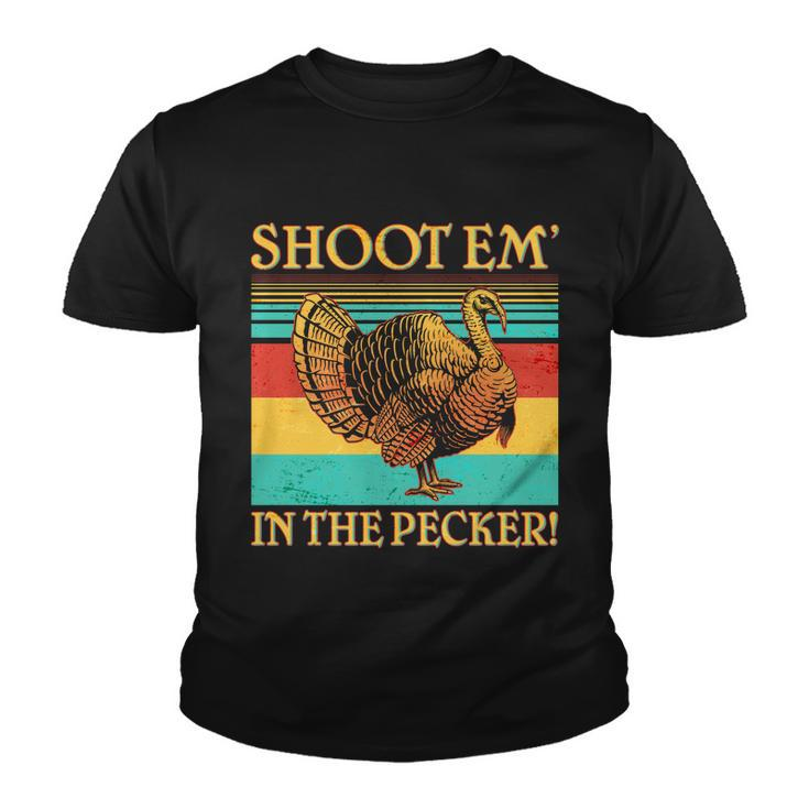 Shoot Em In The Pecker V2 Youth T-shirt