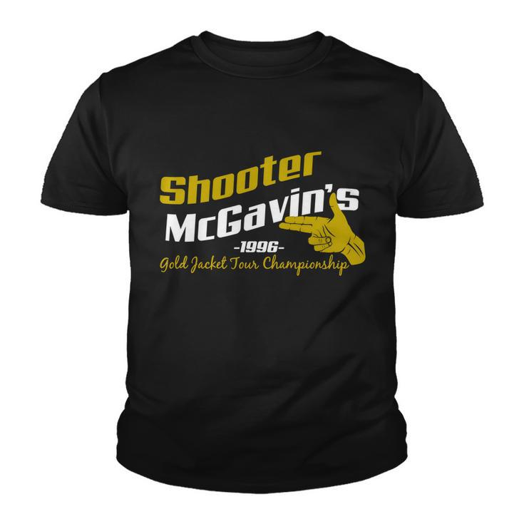Shooter Mcgavins Golden Jacket Tour Championship Youth T-shirt