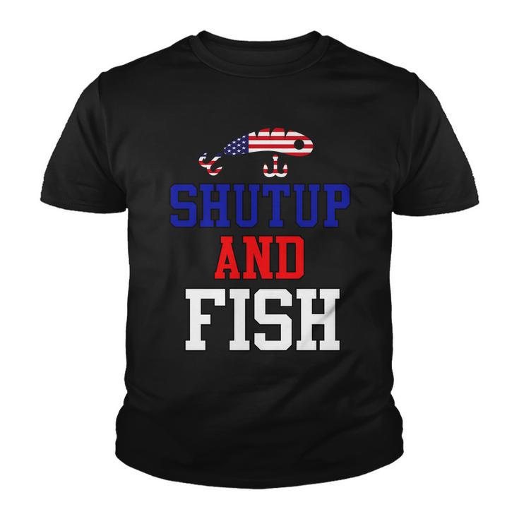 Shut Up And Fish Tshirt Youth T-shirt