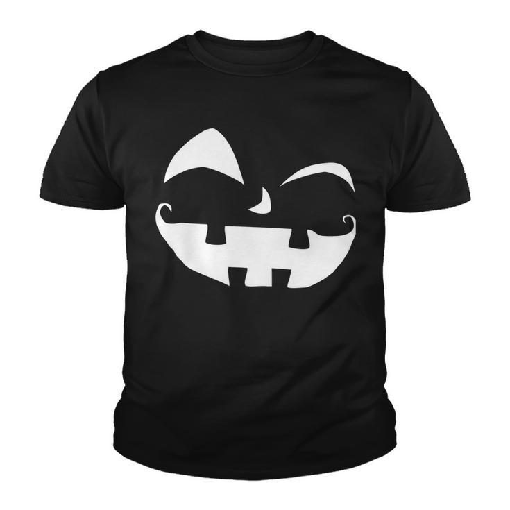 Silly Jack O Lantern Face Tshirt Youth T-shirt