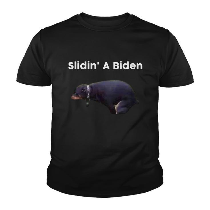 Slidin A Biden Youth T-shirt