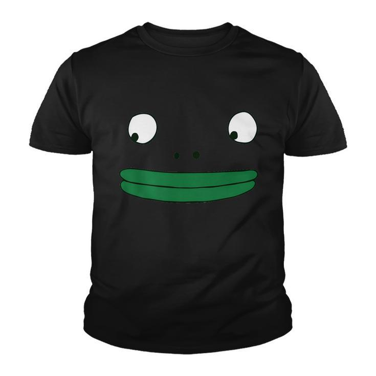 Smiling Friends Mr Frog Face Youth T-shirt