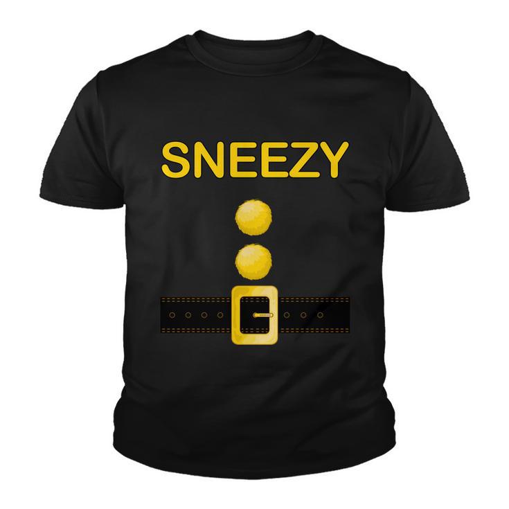 Sneezy Dwarf Costume Youth T-shirt