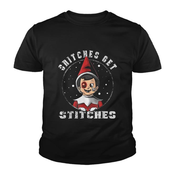 Snitches Get Stitches V2 Youth T-shirt