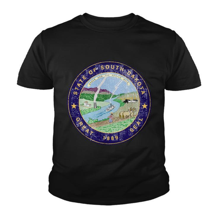 South Dakota Seal Tshirt Youth T-shirt