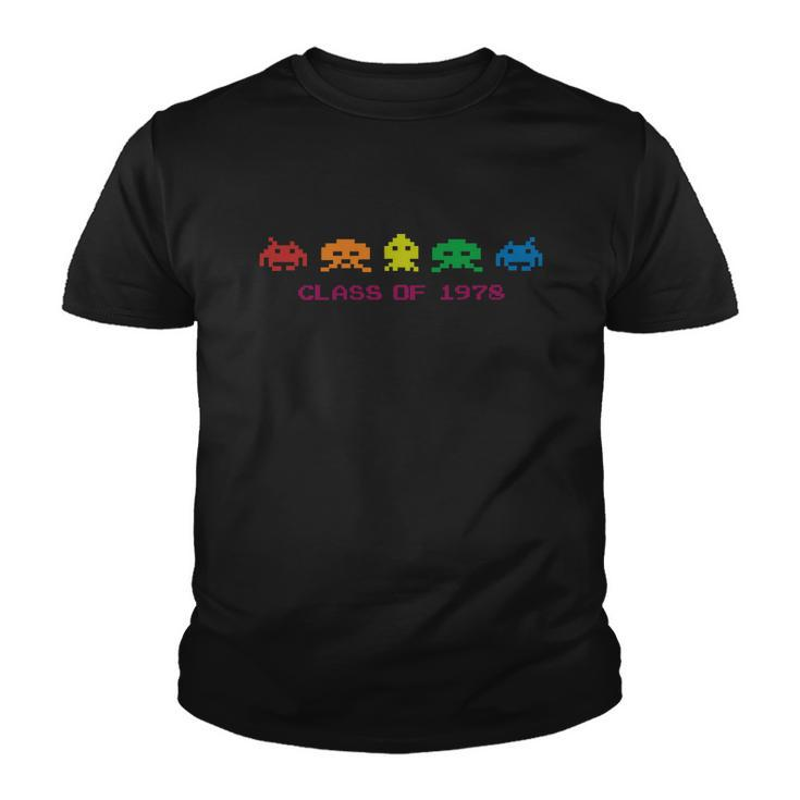 Space Invaders Class Of 1978 Tshirt Youth T-shirt