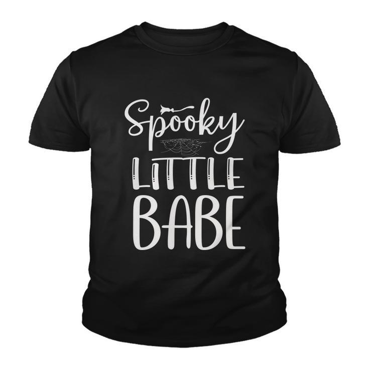 Spooky Little Babe Halloween Quote V3 Youth T-shirt