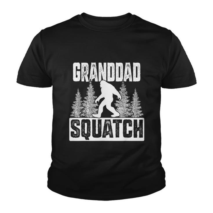 Squatchy Matching Family Bigfoos Granddad Youth T-shirt