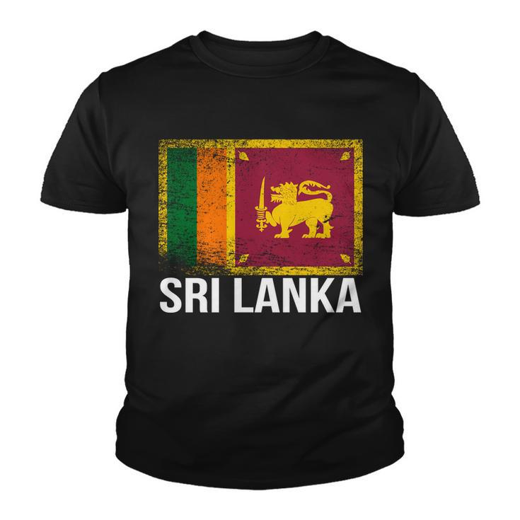 Sri Lanka Flag Youth T-shirt