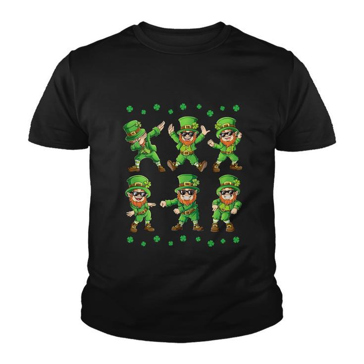 St Patricks Day Dancing Leprechaun Funny St Patricks Day Leprechaun Youth T-shirt