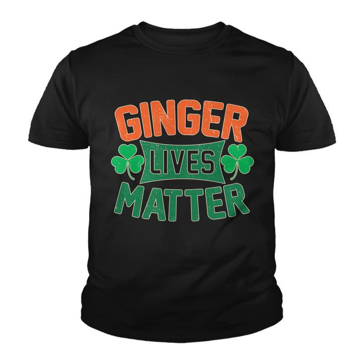 St Patricks Day - Ginger Lives Matter Tshirt Youth T-shirt