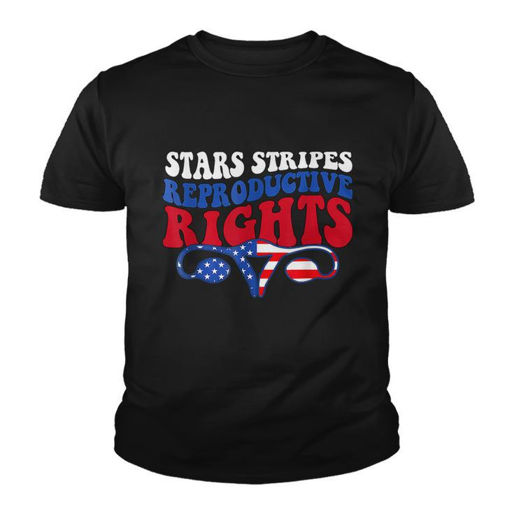 Stars Stripes Reproductive Rights 4Th Of July V2 Youth T-shirt