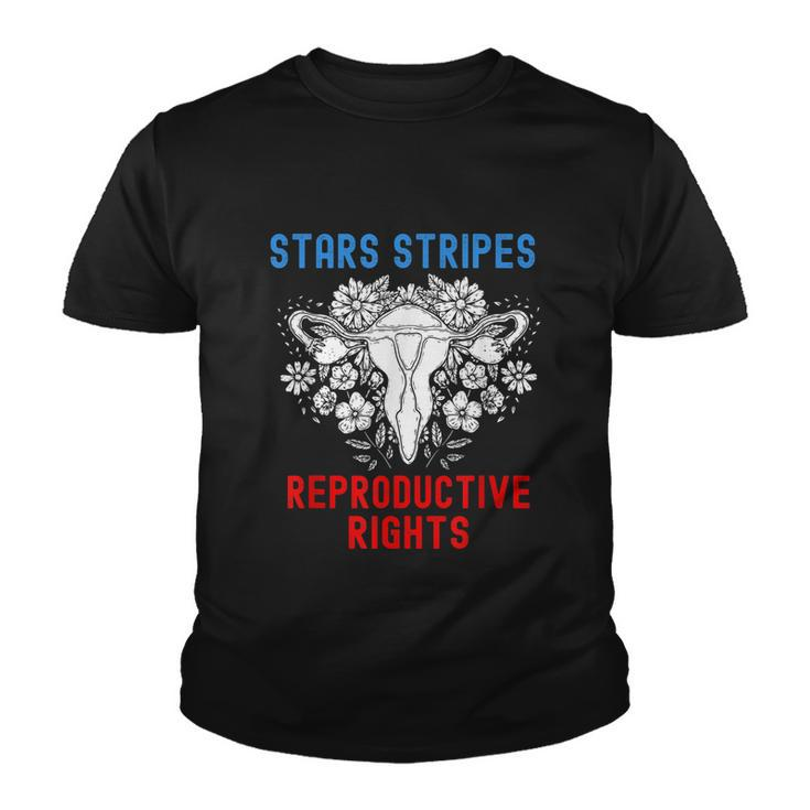 Stars Stripes Reproductive Rights Patriotic 4Th Of July V4 Youth T-shirt