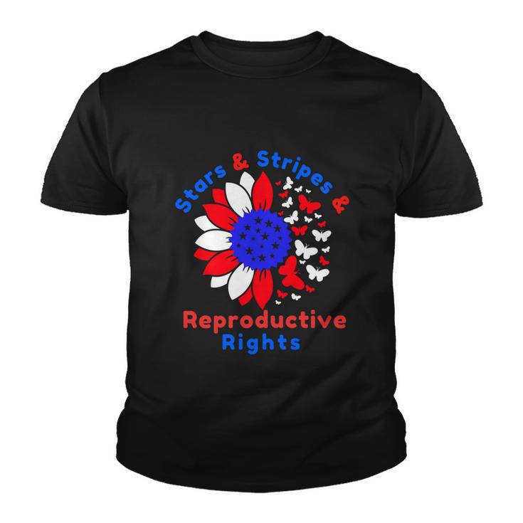 Stars Stripes Reproductive Rights Us Flag 4Th July Vintage American Flag V2 Youth T-shirt