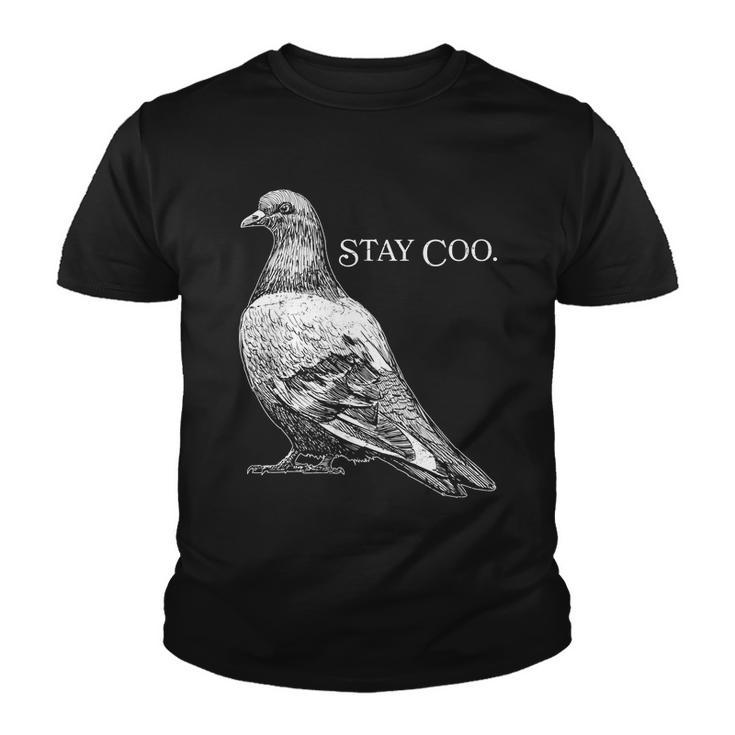 Stay Coo Pigeon Tshirt Youth T-shirt