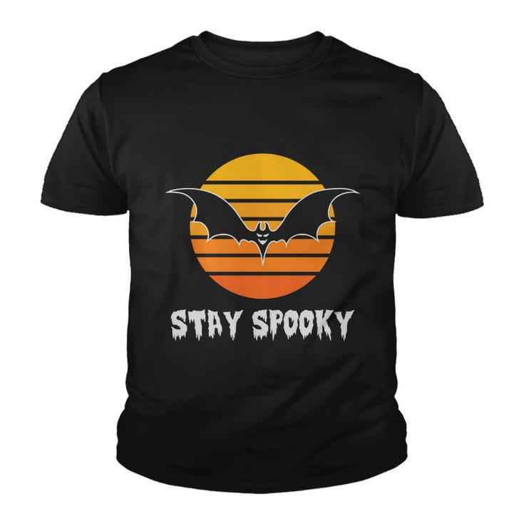 Stay Spooky Dracula Funny Halloween Quote Youth T-shirt