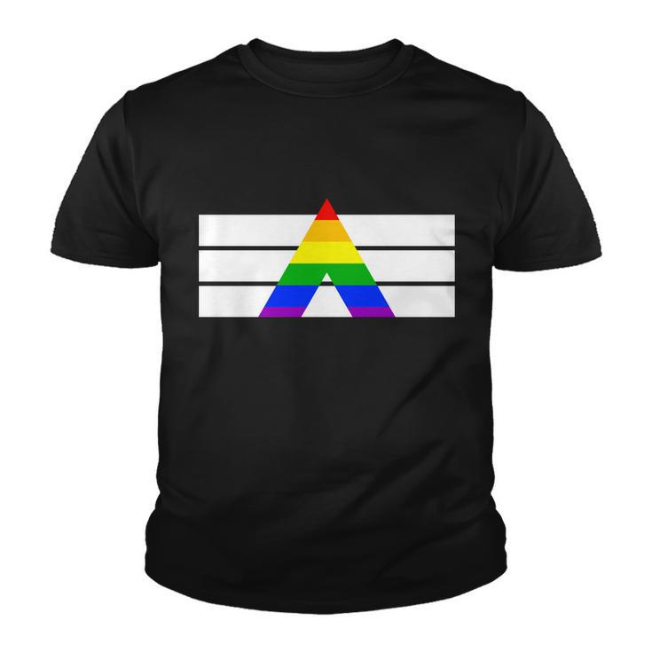 Straight Ally Pride Flag Youth T-shirt