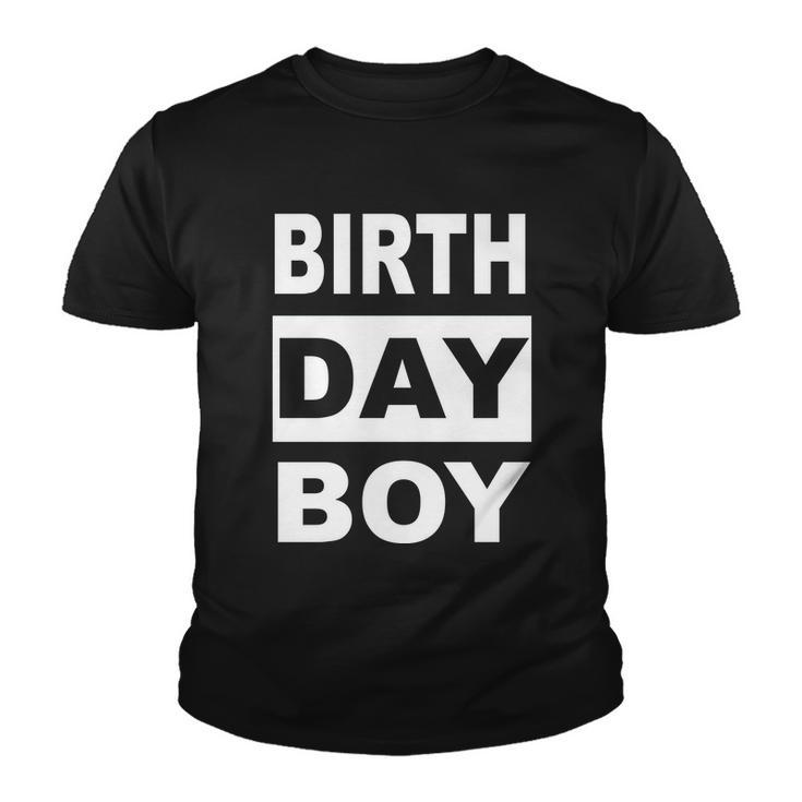 Straight Outta Birthday Birthday Boy Youth T-shirt