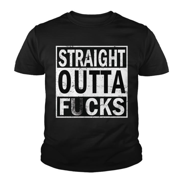 Straight Outta Fucks Youth T-shirt