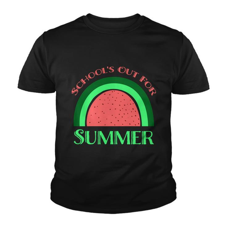 Summer Break 2022 Retro Summer Break Schools Out For Summer Gift Youth T-shirt