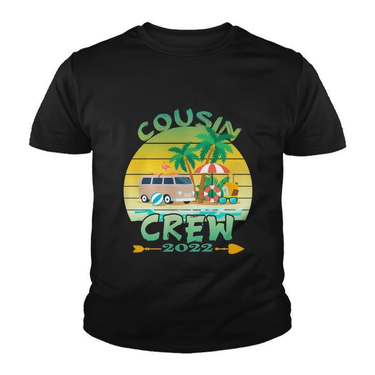 Summer Cousin Crew Vacation 2022 Beach Cruise Family Reunion Gift Youth T-shirt