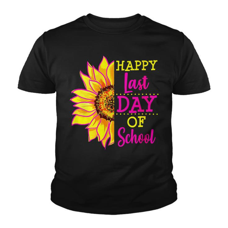 Sunflower Last Day Of School Teacher Gift End Year Preschool Youth T-shirt
