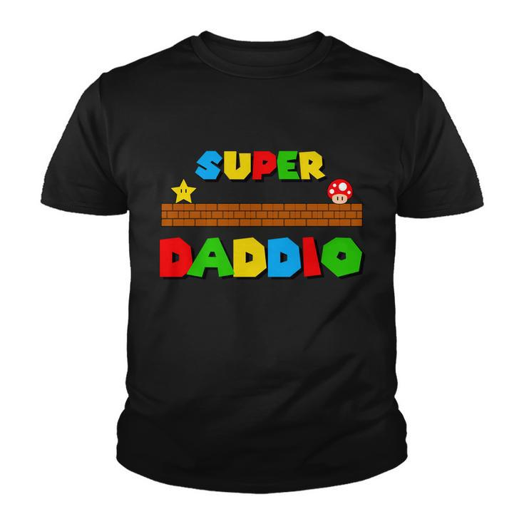Super Daddio Retro Video Game Tshirt Youth T-shirt