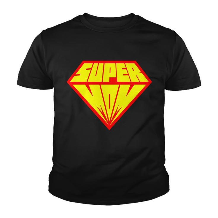 Supermom Super Mom Crest Tshirt Youth T-shirt
