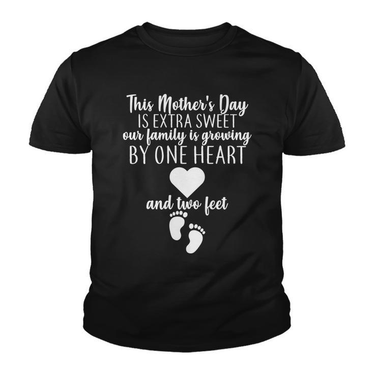 Sweet Mothers Day Pregnancy Announcement Tshirt Youth T-shirt