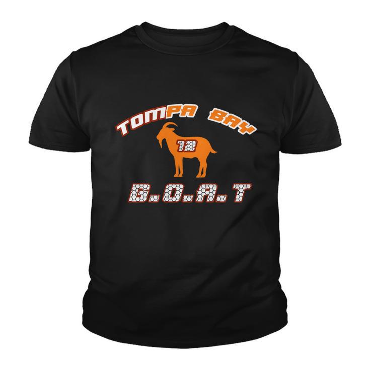 Tamp Bay Football Goat Brady 18 Tshirt Youth T-shirt