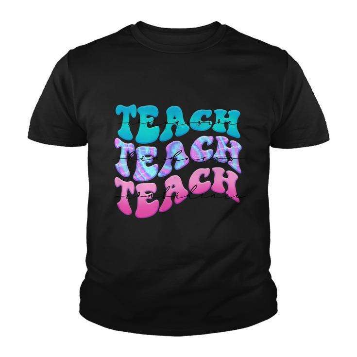 Teach Compassion Teach Kindness Teach Confidence Graphic Shirt Youth T-shirt