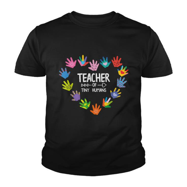 Teacher Of Tiny Humans Kindergarten Preschool Teacher Youth T-shirt