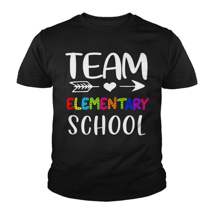 Team Elementary - Elementary Teacher Back To School Youth T-shirt