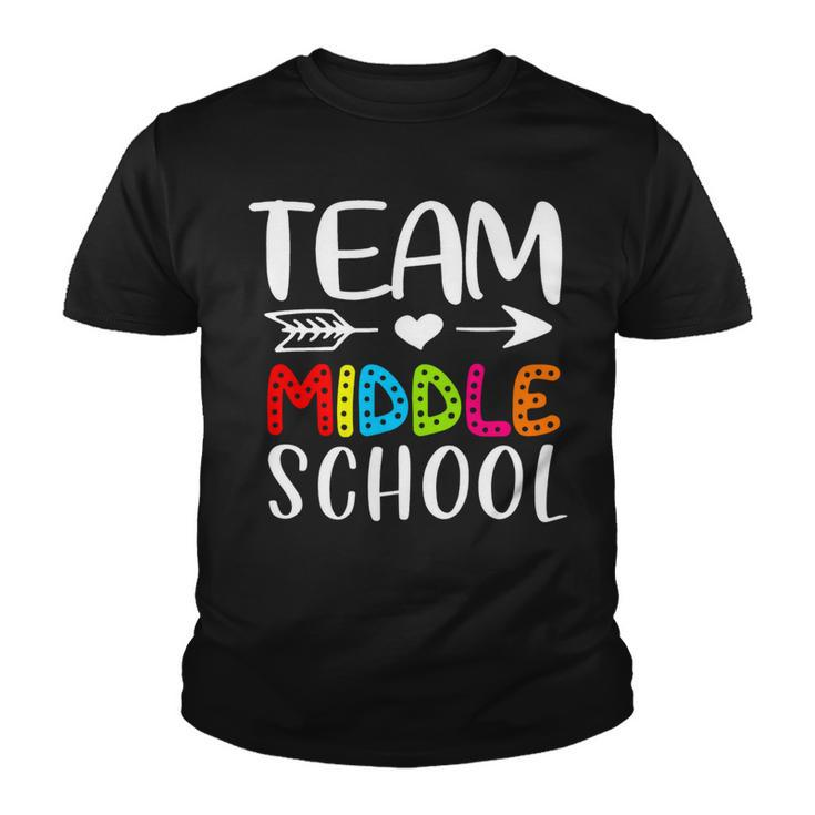 Team Middle School - Middle School Teacher Back To School Youth T-shirt