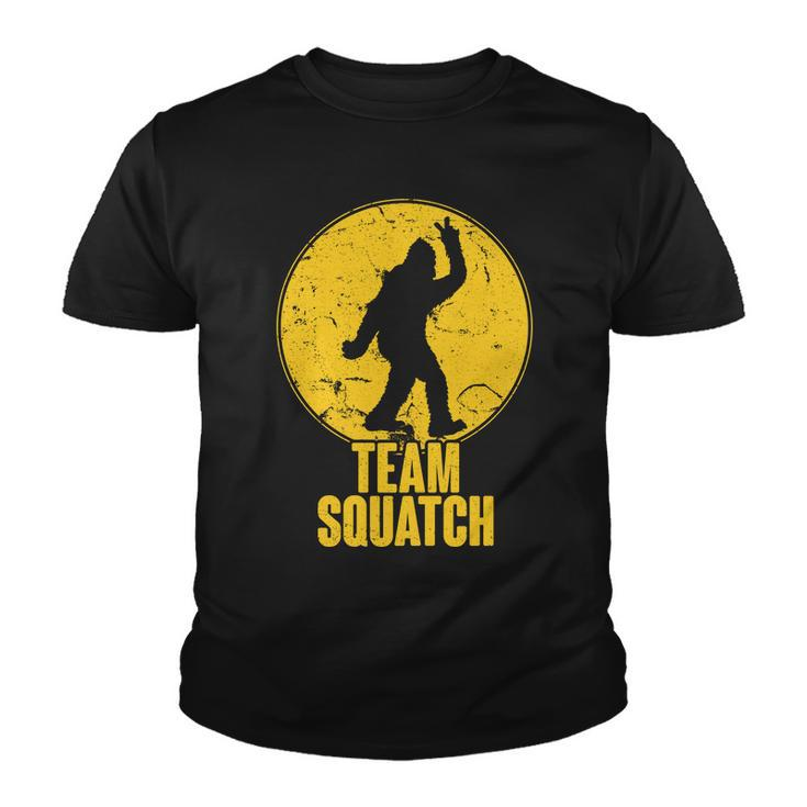 Team Squatch Bigfoot Sasquatch Youth T-shirt