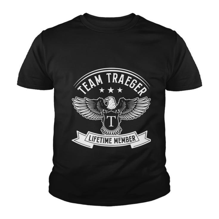 Team Traegers Proud Of Member Family Vintage Tshirt Youth T-shirt