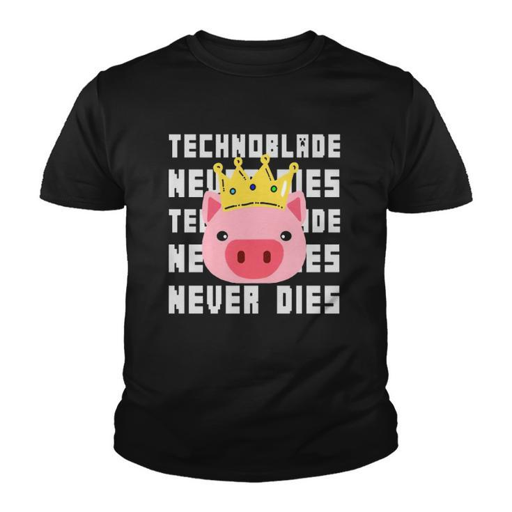 Technoblade Never Dies  Technoblade  Dream Smp Gift Youth T-shirt