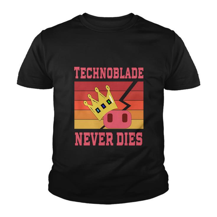 Technoblade Never Dies V4 Youth T-shirt