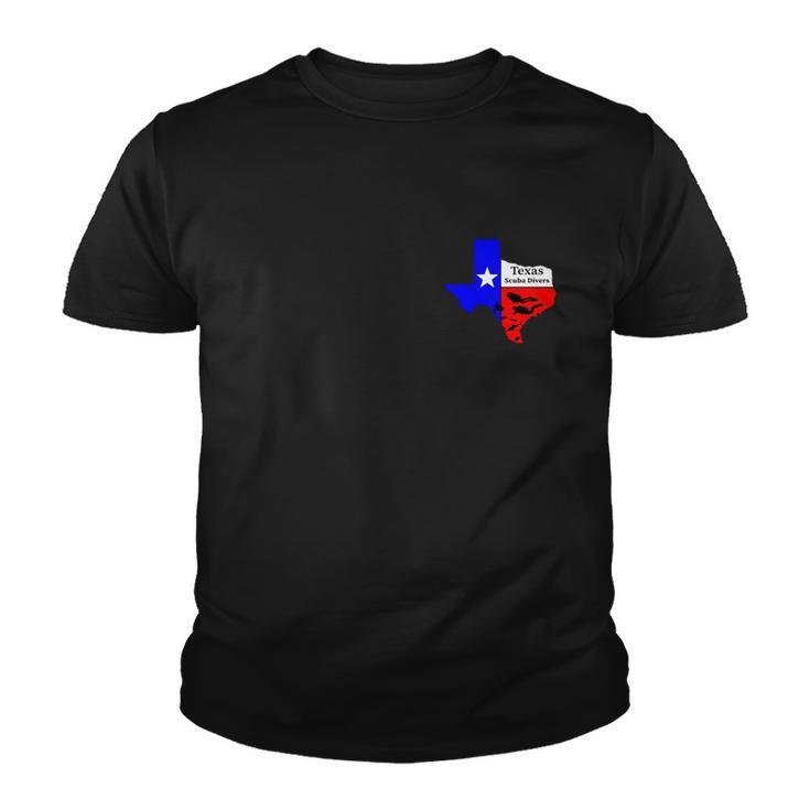 Texas Scuba Divers Tshirt Youth T-shirt