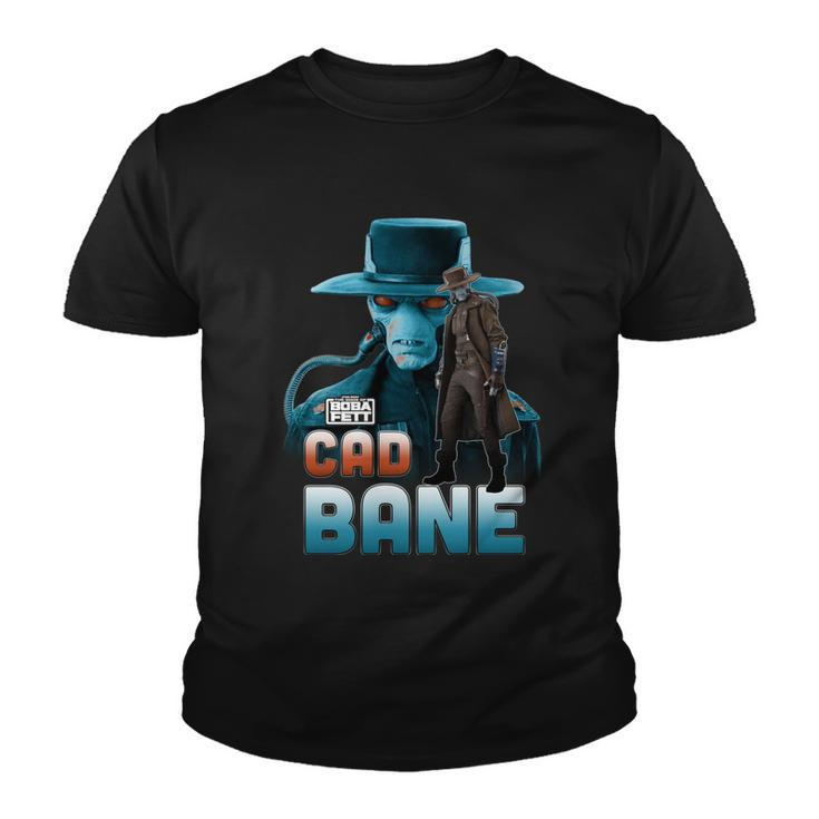 The Book Of Boba Fett Cad Bane Character Poster Youth T-shirt