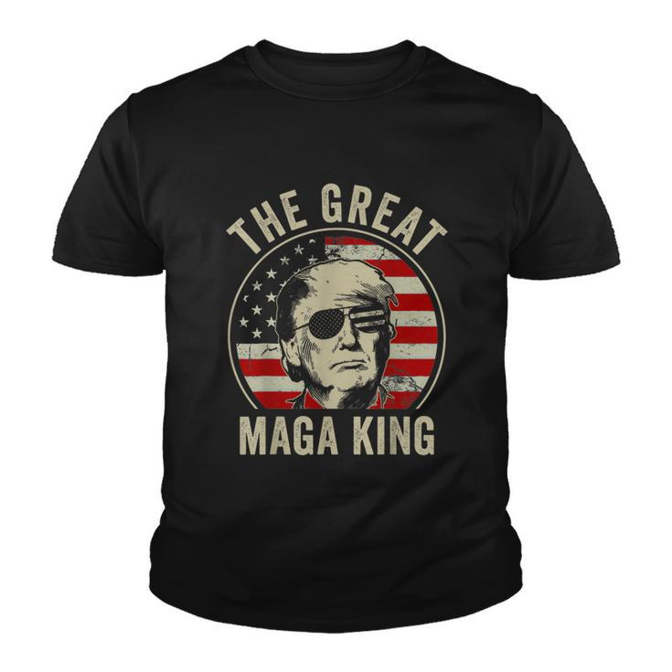 The Great Maga King Funny Trump Ultra Maga King Graphic Design Printed Casual Daily Basic Youth T-shirt