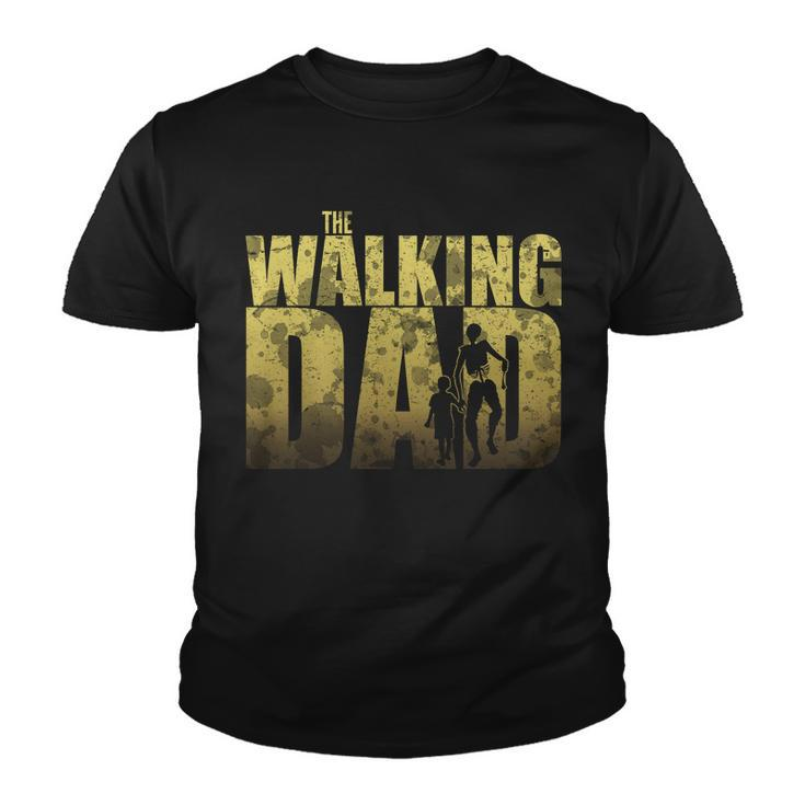 The Walking Dad Gold Logo Tshirt Youth T-shirt