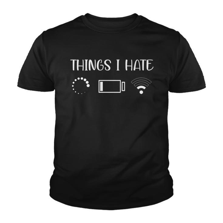 Things I Hate Programmer V2 Youth T-shirt