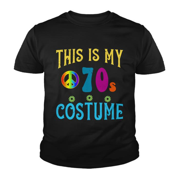 This Is My 70S Costume Tshirt Youth T-shirt
