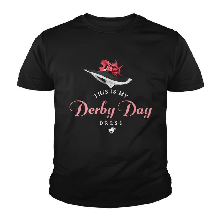 This Is My Derby Day Dress Youth T-shirt