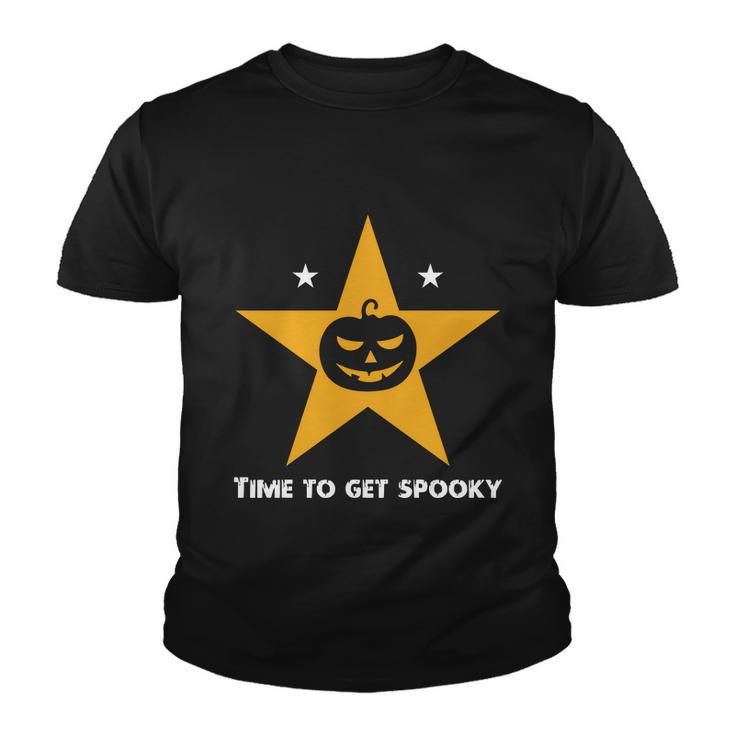 Time To Get Spooky Halloween Quote Youth T-shirt
