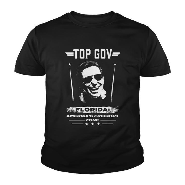 Top Gov Ron Desantis Youth T-shirt