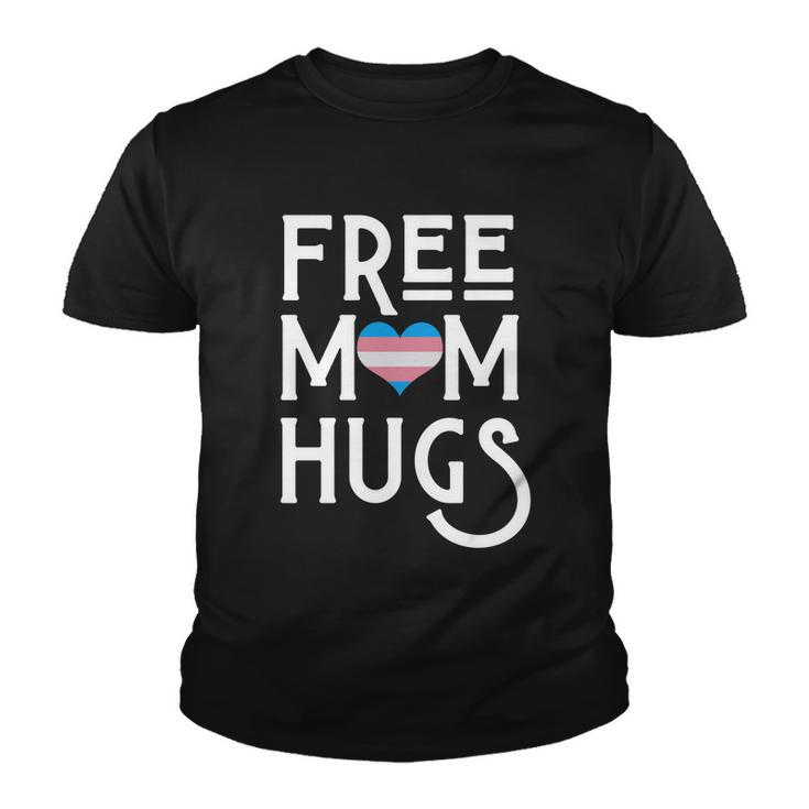 Transgender Heart Free Mom Hugs Cool Gift Youth T-shirt