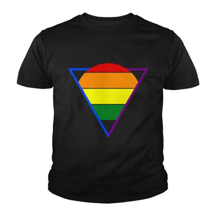 Triangular Lgbt Gay Pride Lesbian Bisexual Ally Quote Youth T-shirt
