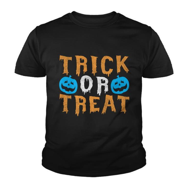 Trick Or Treat Funny Halloween Quote Youth T-shirt